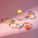 SIMPLE AND STYLISH GEOMETRIC OPEN RING_CWAJE1391