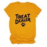 STYLISH CREW NECK SHORT SLEEVE TEE FOR WOMEN_CWDSD8365