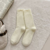 SOLID COLOR WARM THICK FLEECE SOCKS_CWMS0963