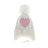 2024 NEW EAR PROTECTION LOVE BABY KNITTED HAT_CWAH1747