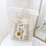 Vintage Cotton Canvas Shoulder Tote For Women_Cwab5619