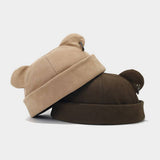Cwah3170_Fashionable Iron Ring Hip-Hop Beanie Hat