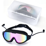 LARGE FRAME SWIM GOGGLES HD ANTI FOG MIRROR LENS_CWASG1047