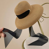 SUMMER FOLDABLE WIDE BRIM STRAW HAT_CWAH3411