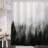 FOREST DIGITAL PRINTING SHOWER CURTAIN_CWMM1800