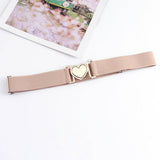 LOVE ALLOY ELASTIC BAND ELASTIC WOVEN CANVAS BELT_CWABE0680