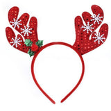 FLUFFY REINDEER HEADBAND FOR CHRISTMAS COSPLAY_CWAHA5669