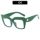 FASHIONABLE LARGE FRAME ANTI BLUE LIGHT GLASSES_CWASG0371