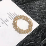 CUTE CRYSTAL VINTAGE HAIR TIE SWEET PONYTAIL BAND_CWAHA6765