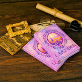 PURPLE LAVENDER FLOWER PORTABLE NOTEBOOK_CWMM1859