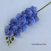 Vintage 9-Head Silk Butterfly Orchid Stem_Cwmm6507