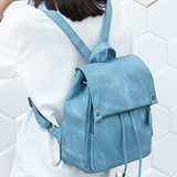 PU LEATHER BACKPACK CANDY COLOR FOR WOMEN HANDBAG_CWAB0741