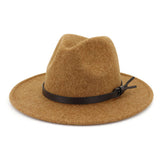 AUTUMN AND WINTER CLASSIC FLAT BRIM JAZZ HAT_CWAH1777