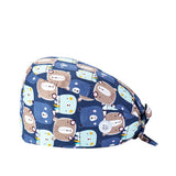 OPERATING ROOM CAP COTTON PRINTED SURGICAL CAP_CWAH3375