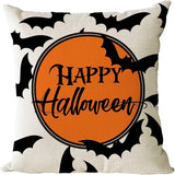 HALLOWEEN ORANGE PUMPKIN HEAD PILLOWCASE_CWMM1352