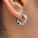 LIGHTWEIGHT COLORFUL GOLD HOOP EARRINGS_CWAJE0545