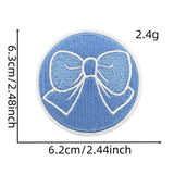 BLUE SERIES CUTE CARTOON EMBROIDERED CLOTH PATCH_CWMM4063