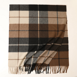 PLAID CASHMERE SCARF UNISEX WARM WINTER WRAP_CWASC2706