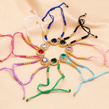 SET WITH COLORED ZIRCON BRACELET_CWAJE1040