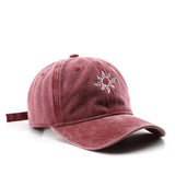 Vintage Washed Baseball Hat Outdoor Uv Cap Cwah1294