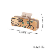 Vintage Dark Leather Vintage Dark Leather Hairclip_Cwasc1617