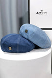DENIM FASHION BERET CAP_CWAH0484