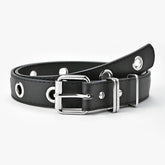 Versatile Casual Black Chain-Decorated Belt_Cwabe0573
