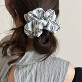 FRESH STRIPED COLON HAIR SCRUNCHIES_CWAHA2806