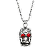 RETRO HIP HOP SKULL PENDANT NECKLACE_CWAJE0972
