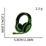 GREEN GAME CARTOON EMBROIDERED PATCH_CWMM4034