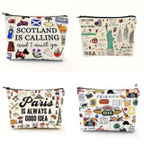 MULTIFUNCTIONAL DOUBLE SIDED PRINTED COSMETIC BAG_CWAB2250