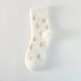 MID TUBE WINTER WARM CUTE PLUSH SNOW SOCKS_CWMS0791