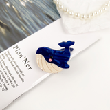 OCEAN STYLE CLAW CLIP CUTE DOLPHIN SHELL_CWAHA1482