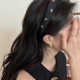 BOW KNOT WIDE BRIMMED HIGH TOP HEADBAND_CWAHA2846