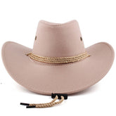 FAUX SUEDE WESTERN COWBOY HAT UNISEX OUTDOOR_CWAH1891
