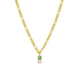 SIMPLE AND FASHIONABLE COLORFUL ZIRCON NECKLACE_CWMM3787