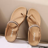CROSS STRAP COMFORTABLE CASUAL SANDALS SLIPPERS_CWSHS0529
