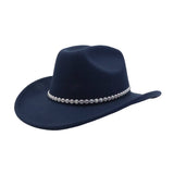 Western Ethnic Wool Fedora Hat New Arrival_Cwah04471