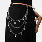 STAR SHAPED PENDANT PANTS CHAIN_CWMM0661