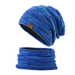 Winter Warm Earmuffs Hat And Scarf Two-Piece Set_Cwasc1127