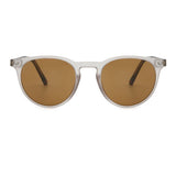 FASHIONABLE FAUX ACETATE ROUND FRAME SUNGLASSES_CWASG0506