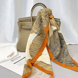 Velvet Wool Scarf Elegant Floral Pattern Wrap_Cwasc0904