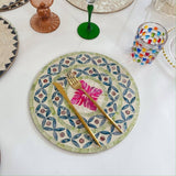 CREATIVE COLORFUL SHELL ROUND PAD INSULATION PAD_CWMM4486