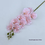 Vintage 9-Head Silk Butterfly Orchid Stem_Cwmm6507