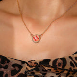 Women¡¯S Sport Style Ball Pendant Necklace_Cwaje05675