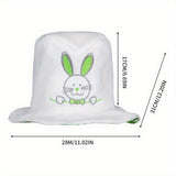 EASTER VELVET RABBIT EARS BUNNY DECORATIVE HAT_CWAH2977