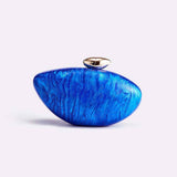 New Bullet Acrylic Clear Clutch Trendy Evening Bag_Cwab5852