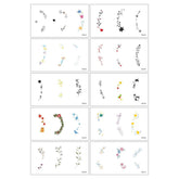 DOPAMINE EAR TATTOO STICKERS HYUNA STYLE FUN_CWMM8232
