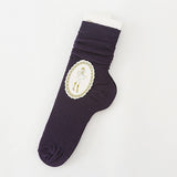 AUTUMN AND WINTER SOLID COLOR RETRO STOCKINGS_CWMS0982