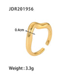 ADJUSTABLE OPEN RING GEOMETRIC DESIGN FOR WOMEN_CWAJE1224